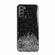 Star Glitter Shining Armor Back Cover (Samsung Galaxy S21) black