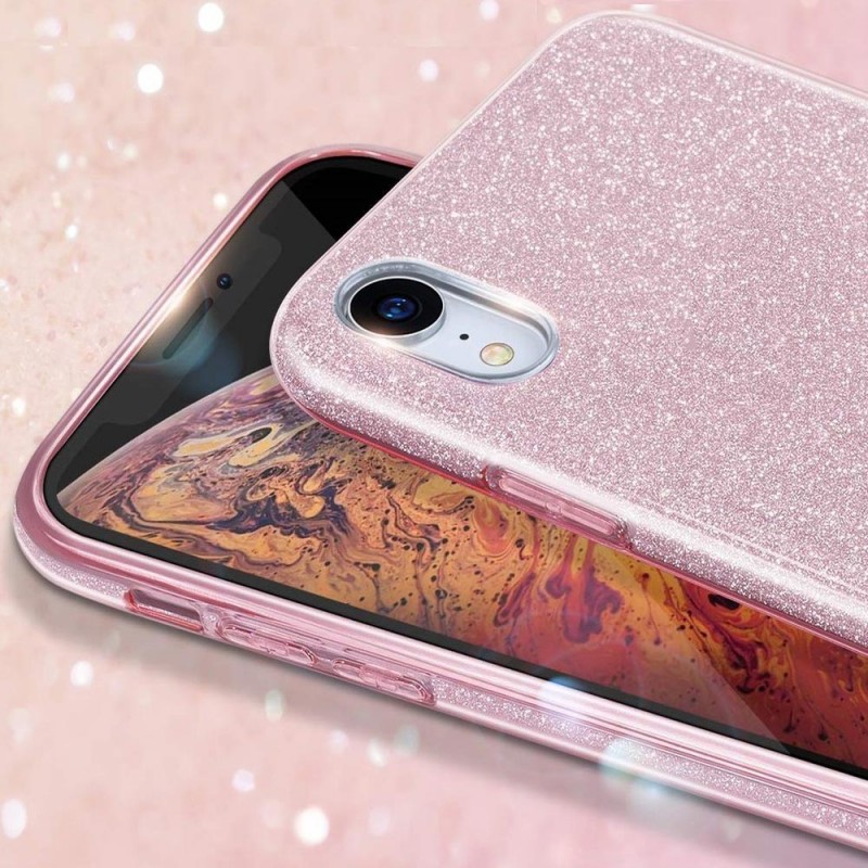 Glitter Shine Case Back Cover (Samsung Galaxy S20) pink