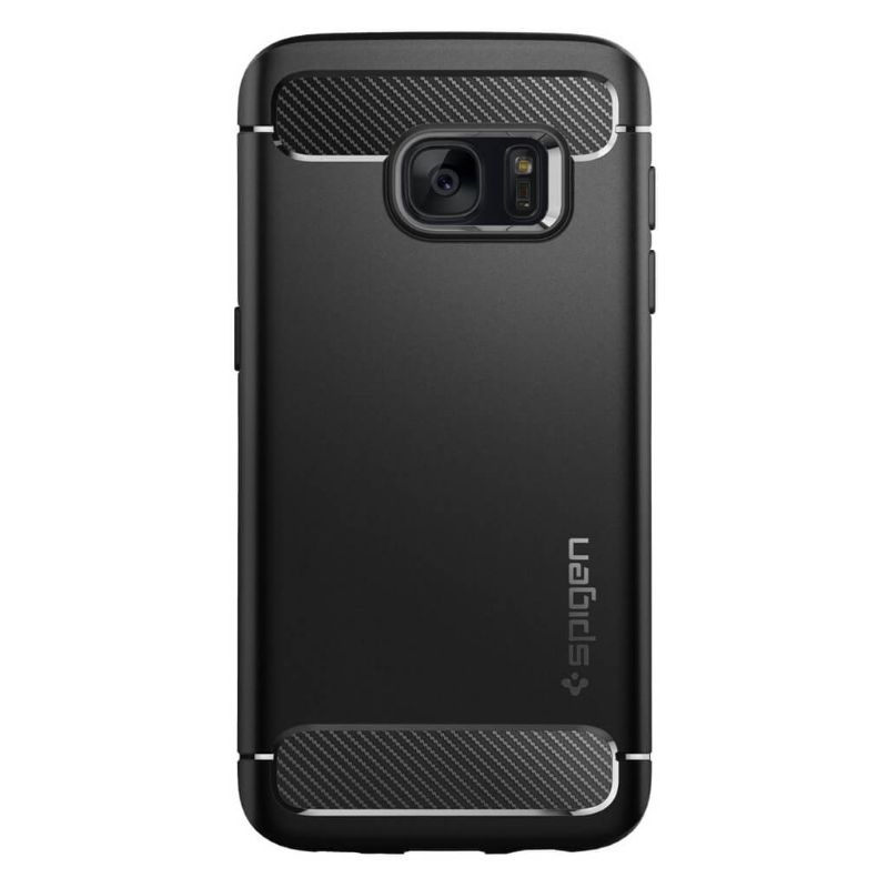 Spigen® Rugged Armor™ 555CS20007 Case (Samsung Galaxy S7) black