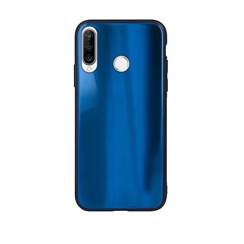 Aurora Glass Case Back Cover (Huawei P30 Lite) dark-blue