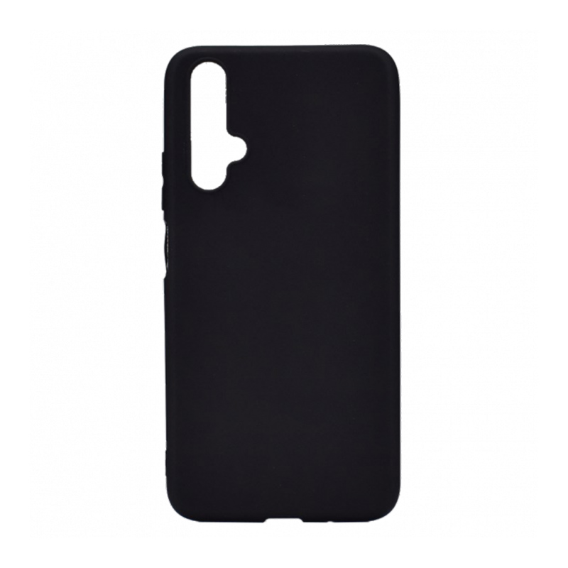 Soft Matt Case Back Cover (Huawei Nova 5T / Honor 20) black