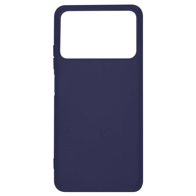 Soft Matt Case Back Cover (Xiaomi Poco X4 Pro) blue