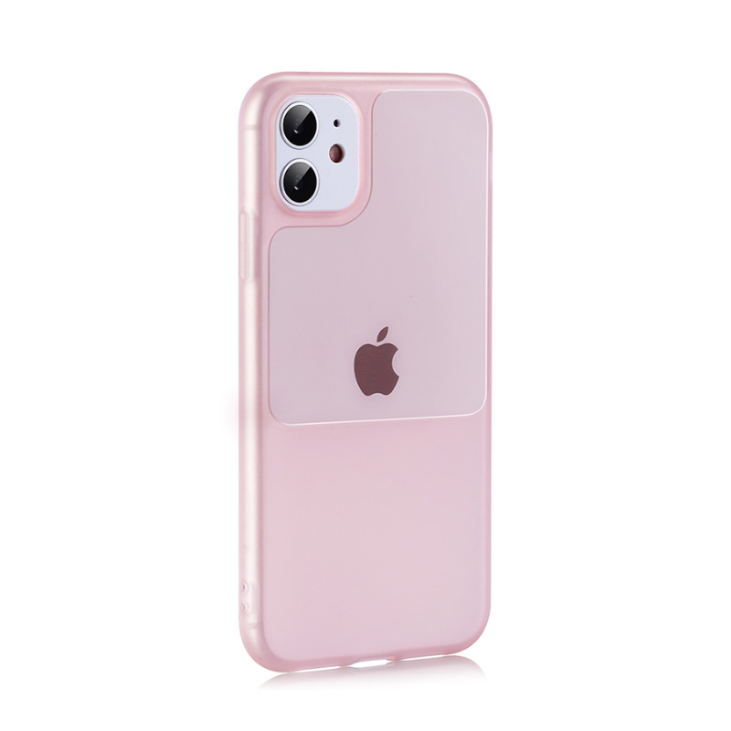 Protect Window Case Back Cover (iPhone 11) pink