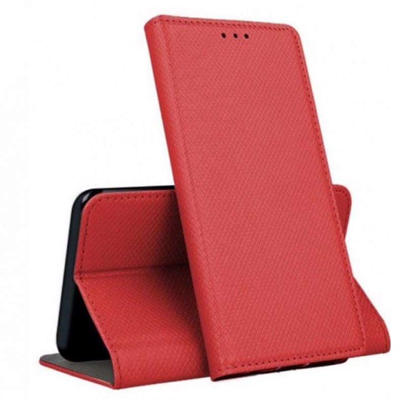 Smart Magnet Book Cover (Samsung Galaxy J3 2016) red