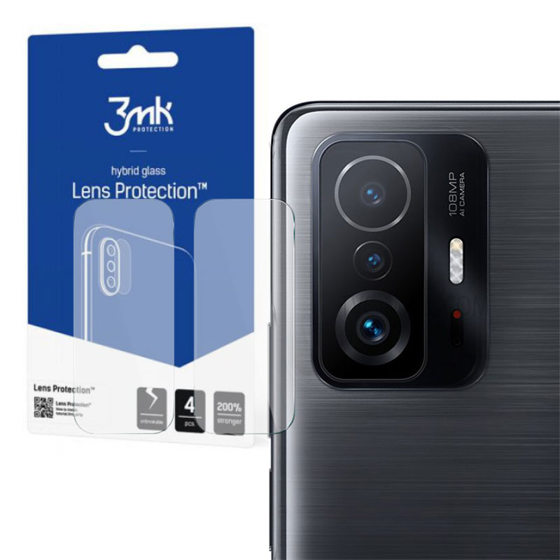 3MK Flexible Camera Lens Protector (Xiaomi 11T / 11T Pro) 4 pcs set