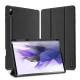 Dux Ducis Domo Series Book Cover (Samsung Galaxy Tab S7 Plus / S8 Plus) black