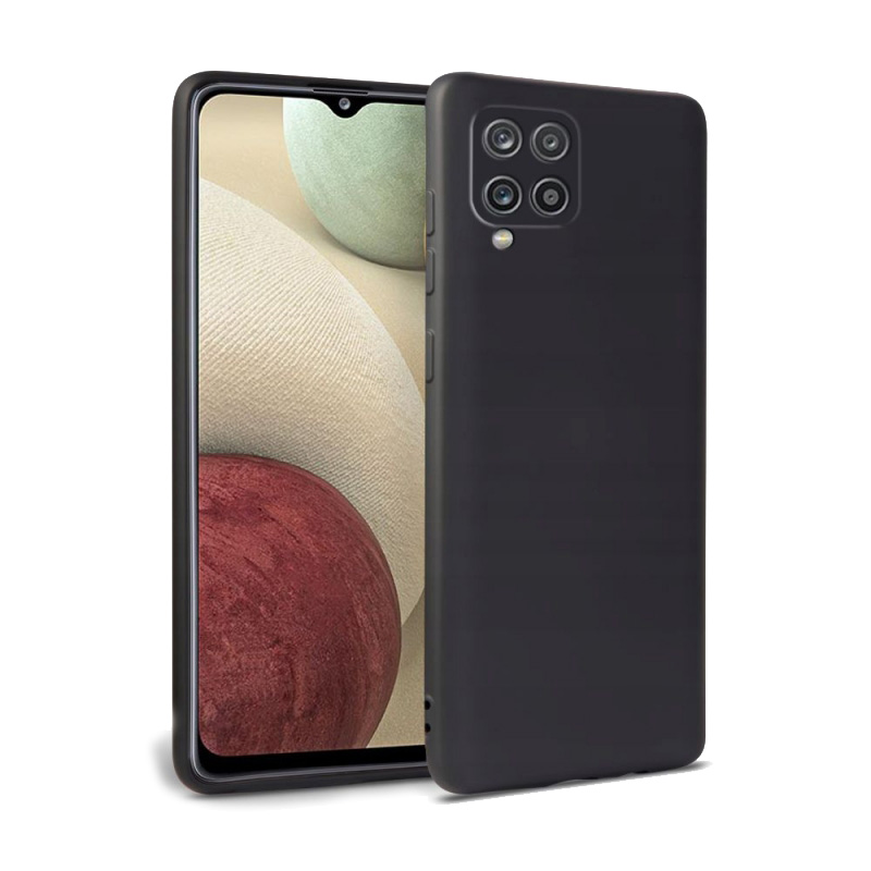 Soft Matt Case Back Cover (Samsung Galaxy A12/ M12) black
