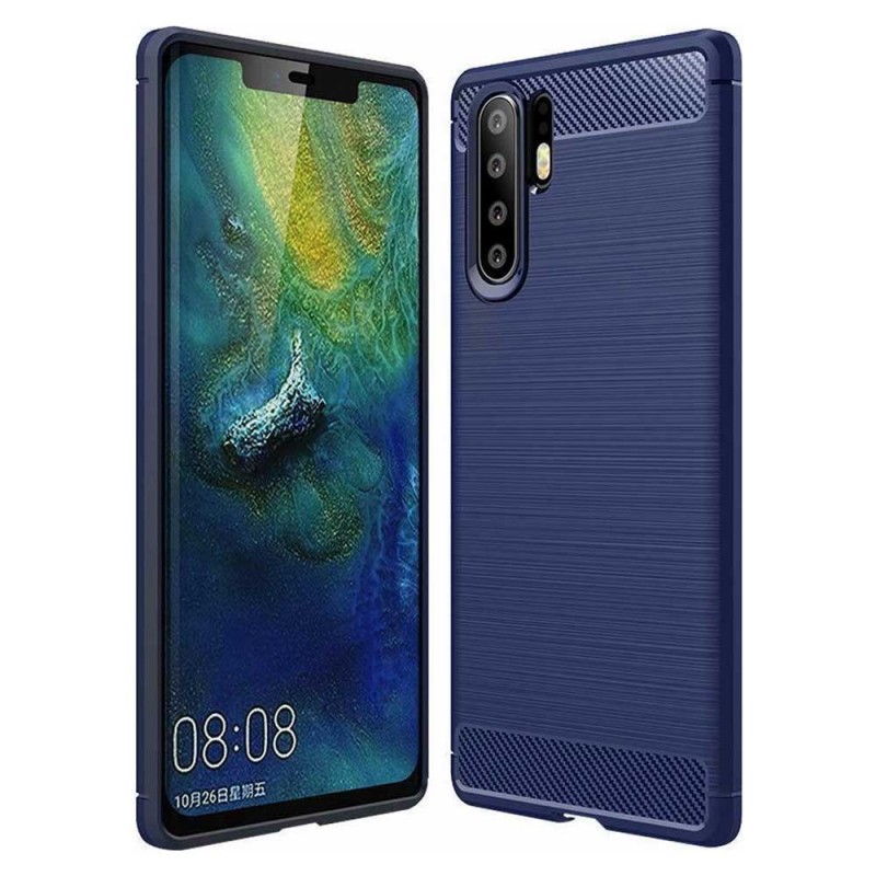 Carbon Case Back Cover (Huawei P30 Pro) blue