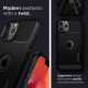 Spigen® Rugged Armor™ ACS01700 Case (iPhone 12 / 12 Pro) matte black