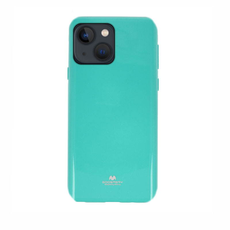 Goospery Jelly Case Back Cover (iPhone 14) mint