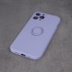 Finger Grip Case Back Cover (Samsung Galaxy S22 Ultra) purple