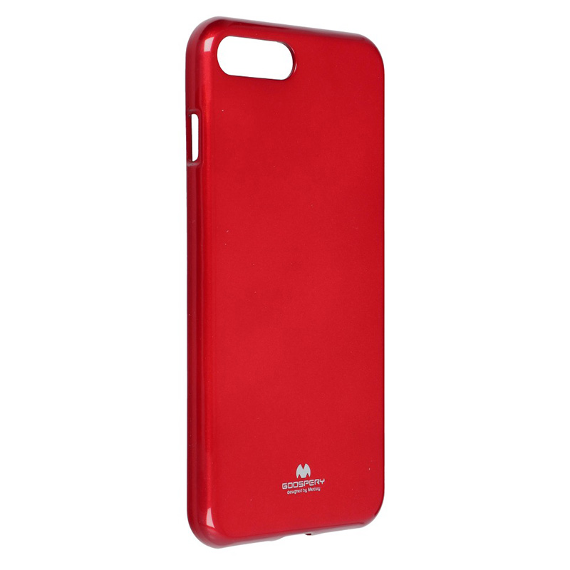 Goospery Jelly Case Back Cover (iPhone 8 Plus / 7 Plus) red