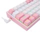 Redragon μηχανικό πληκτρολόγιο 60% K616 Fizz RGB Pro (pink/white)*