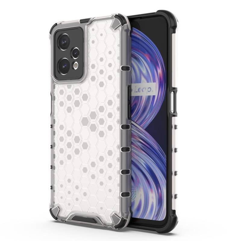 Honeycomb Armor Shell Case (Realme 9 Pro / 9 5G) clear