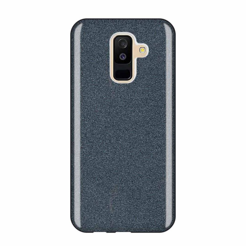 Wozinsky Glitter Case Back Cover (Samsung Galaxy A6 Plus 2018) black