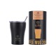 Estia Coffee Mug 350ml Save Τhe Aegean (Midnight Black)