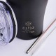 Estia Coffee Mug 350ml Save Τhe Aegean (Midnight Black)