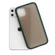 Vennus Colored Buttons Case Back Cover (Xiaomi Redmi Note 9S / 9 Pro) green