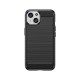 Carbon Case Back Cover (iPhone 15) black