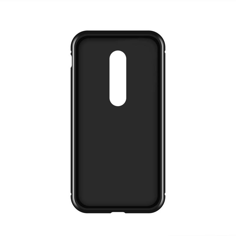 Wozinsky Magnetic 360 Case Front and Back Glass (OnePlus 7) black