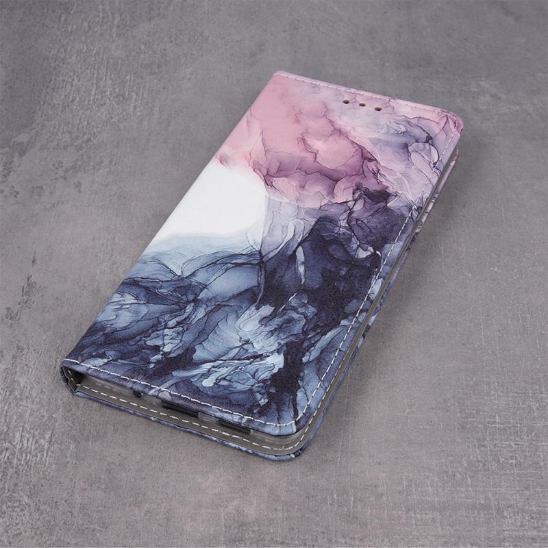 Smart Trendy Book Marble Case (Xiaomi Poco F3 / Mi 11i) pink-blue 6
