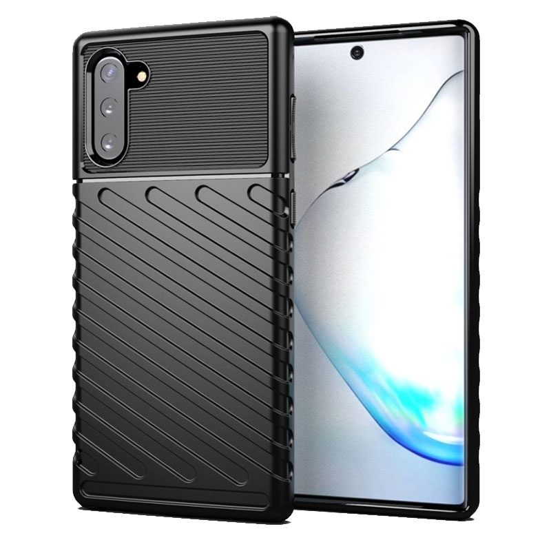 Anti-shock Thunder Case Rugged Cover (Samsung Galaxy Note 10 Plus) black