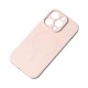 Silicone Magsafe Back Cover Case (iPhone 15 Plus) Pink