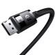 Baseus Bi-directional DisplayPort Cable 8K 60Hz 2m (black)