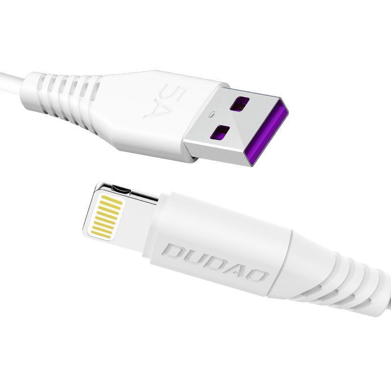Dudao Lightning Cable QC3.0 5A 1m (L2L-1M) white