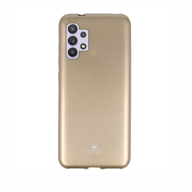 Goospery Jelly Case Back Cover (Samsung Galaxy A32 5G) gold