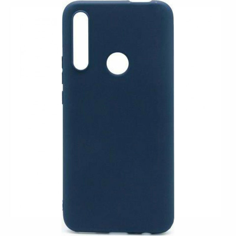 Soft Matt Case Back Cover (Huawei P Smart Z) dark-blue