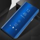 Clear View Case Book Cover (Samsung Galaxy S10) blue