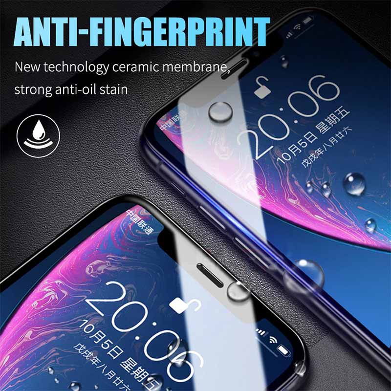 Full Cover Ceramic Nano Flexi Glass (Samsung Galaxy A20e) black