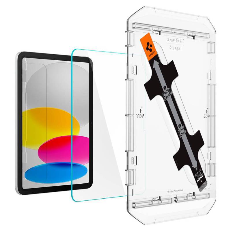 Spigen® GLAS.tR™ Ez Fit Tempered Glass (iPad 10.9 2022) clear