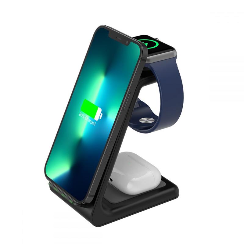 Tech-Protect A8 3in1 Wireless Charger Ασύρματος Φορτιστής (black)