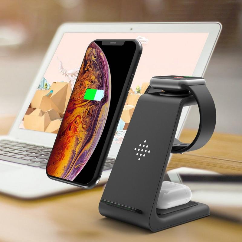 Tech-Protect A8 3in1 Wireless Charger Ασύρματος Φορτιστής (black)