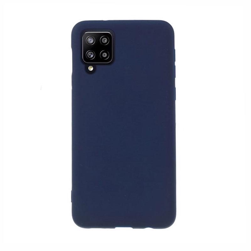 Soft Matt Case Back Cover (Samsung Galaxy A42 5G) dark-blue