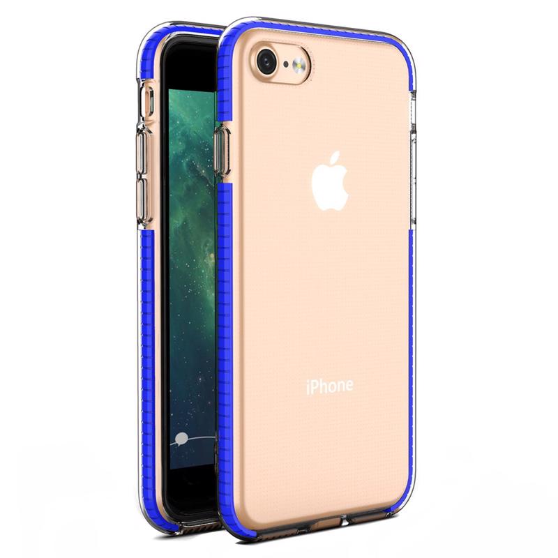 Spring Gel Case Back Cover (iPhone SE 2 / 8 / 7) dark-blue