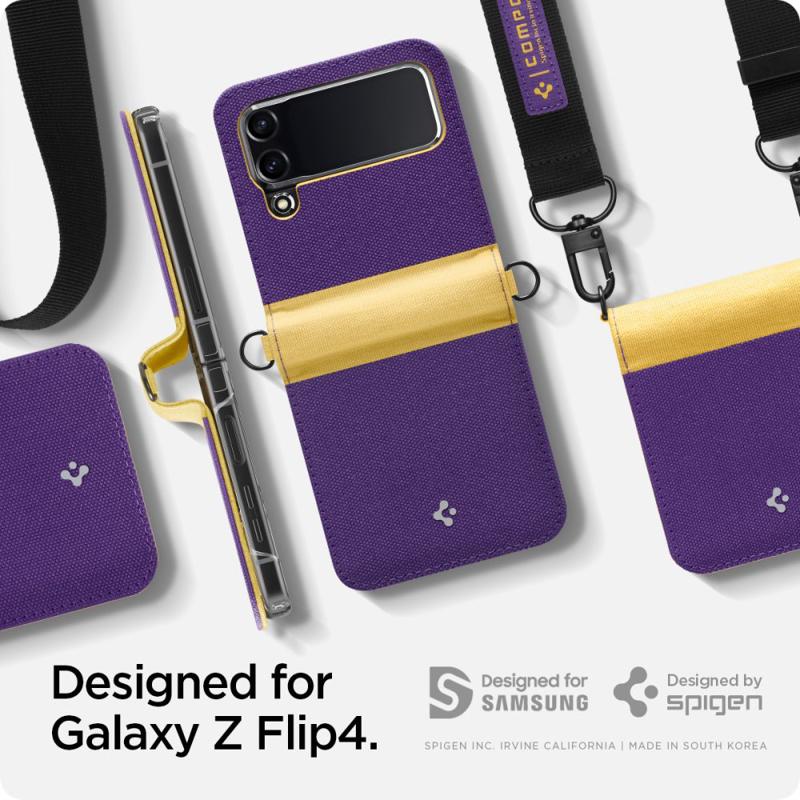 Spigen® Compoty™ ACS05178 Case (Samsung Galaxy Z Flip 4) pansy