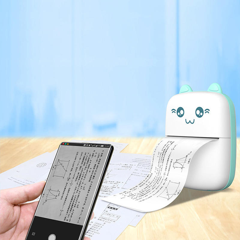 Mini Cat HURC9 Zink Εκτυπωτής για Φωτογραφίες με Bluetooth (blue)