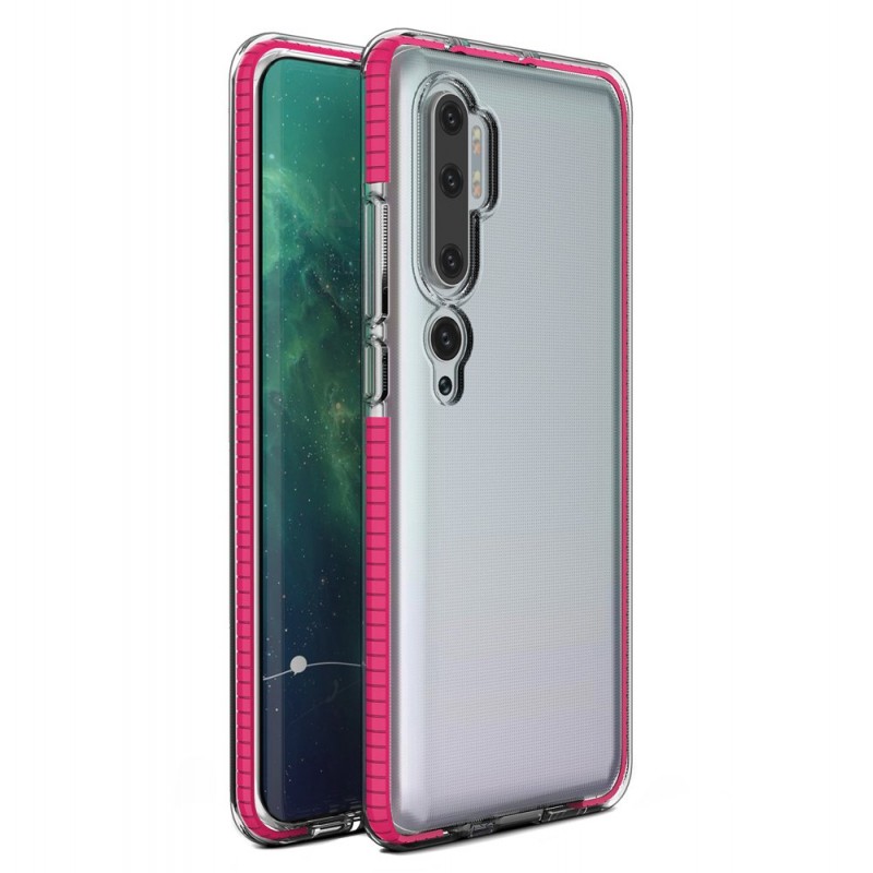 Spring Gel Case Back Cover (Xiaomi Mi Note 10 / 10 Pro) pink