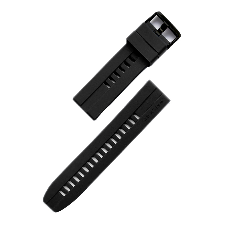 Strap One Line Λουράκι Σιλικόνης 22mm (Huawei Watch GT 2 / GT 2 Pro) black