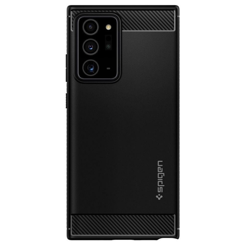 Spigen® Rugged Armor™ ACS01391 Case (Samsung Galaxy Note 20 Ultra) matte black
