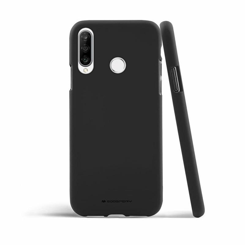 Goospery Soft Feeling Back Cover (Huawei P30 Lite) black