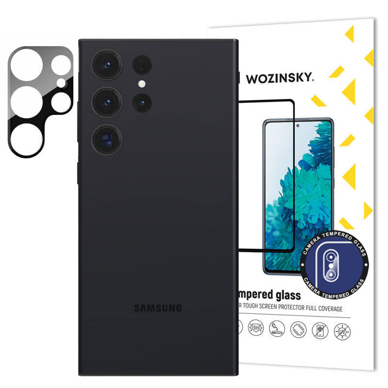 Wozinsky Full Camera Tempered Glass (Samsung Galaxy S23 Ultra)