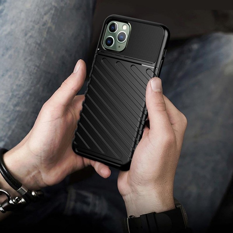 Anti-shock Thunder Case Rugged Cover (iPhone 11 Pro) black