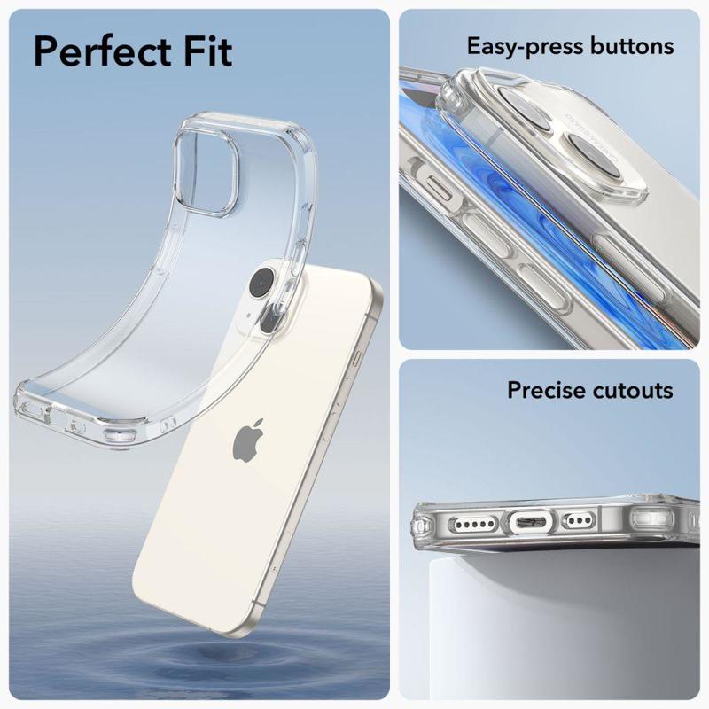 ESR Project Zero Silicone Back Cover Case (iPhone 15) clear