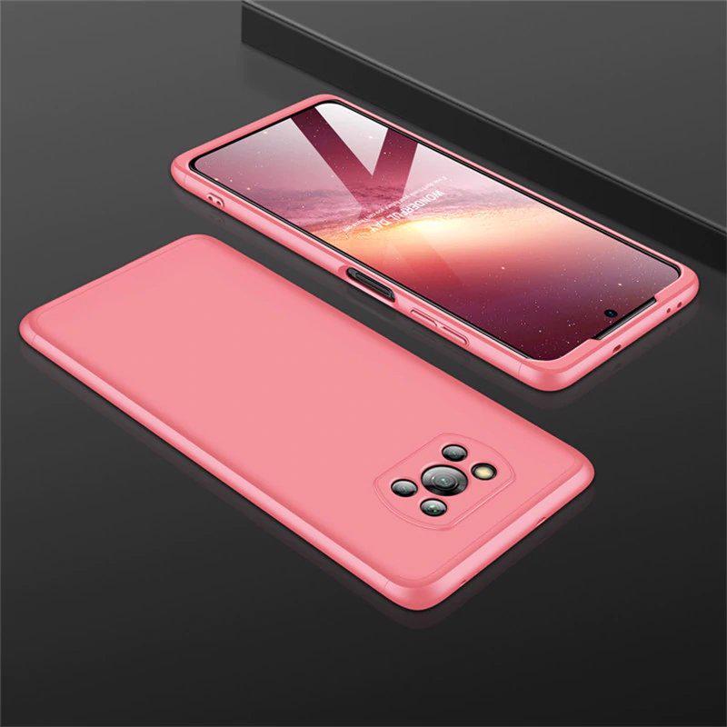 GKK 360 Full Body Cover (Xiaomi Poco X3 NFC / X3 PRO) pink