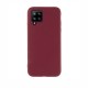 Soft Matt Case Back Cover (Samsung Galaxy A12/ M12) burgundy
