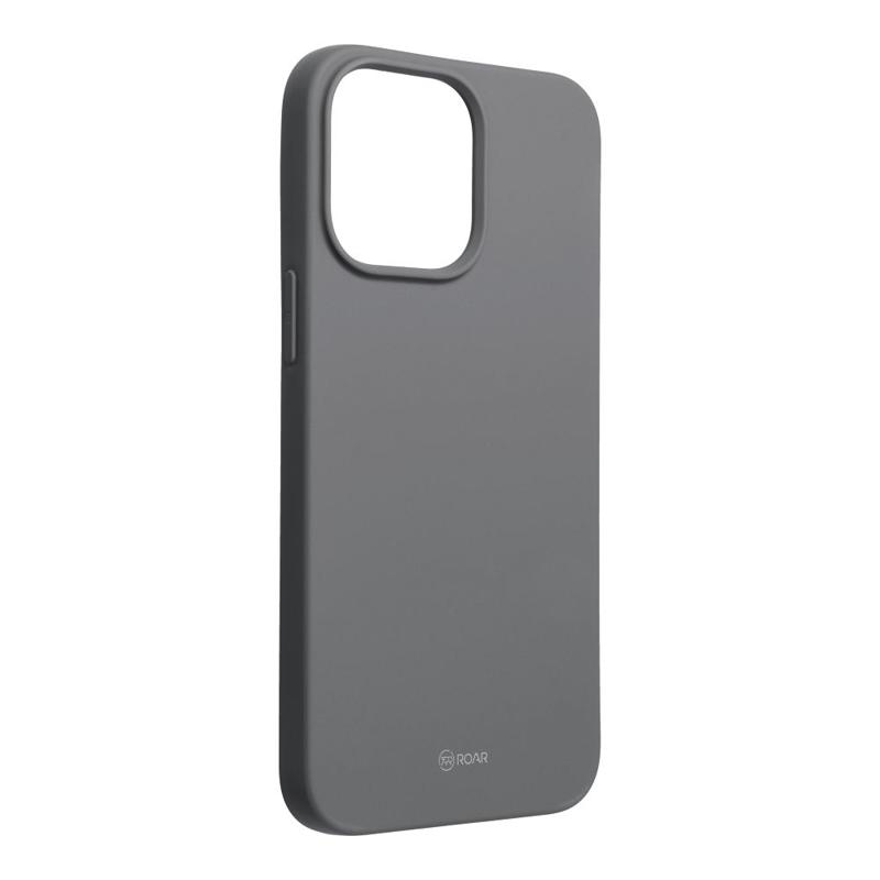 Roar Jelly Case Back Cover (iPhone 14 Pro Max) grey